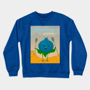 BlueBerry granola Crewneck Sweatshirt